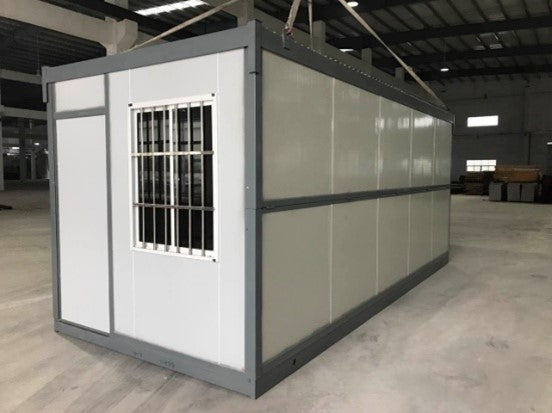 Foldable prefab container house