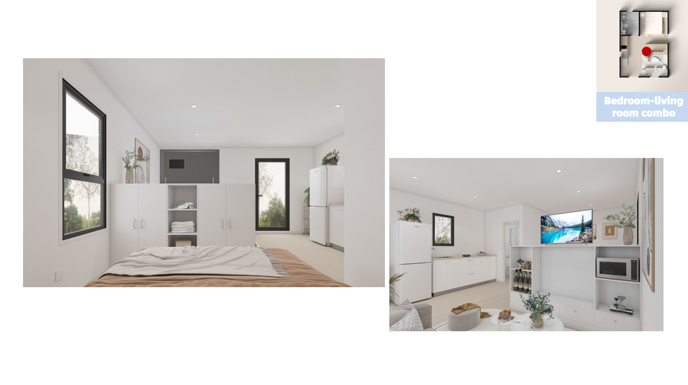 Flip Mini: Compact, Expandable Modular Unit | PackPrefab
