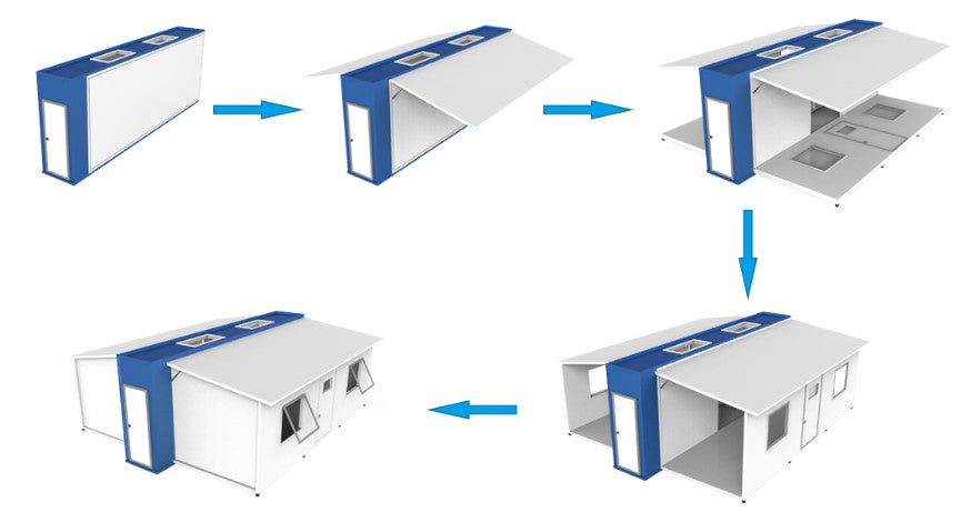 expandable container home
